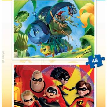 Puzzle Pixar Disney Educa 2x48 darabos 4 évtől kép