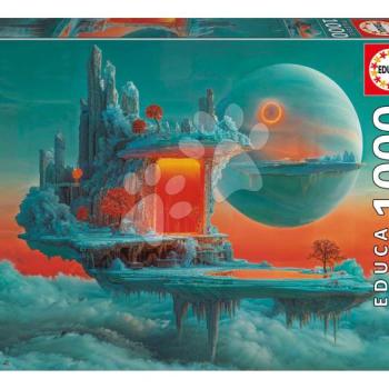 Puzzle Planet of Fire and Ice Educa 1000 darabos és Fix ragasztó kép