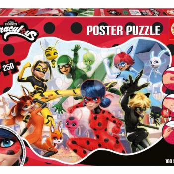 Puzzle poszter Miraculous Ladybug Educa 250 darabos és 8 évtől kép