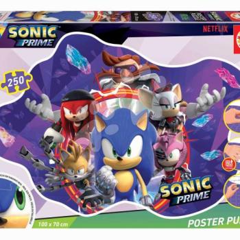 Puzzle poszter Sonic Prime Educa 250 darabos 8 évtől kép
