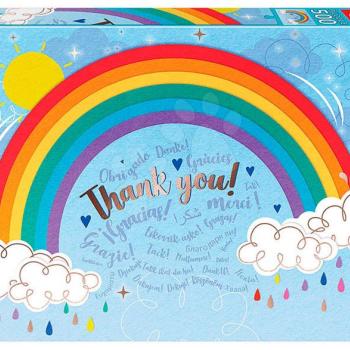 Puzzle Rainbow Thank you Educa 500 darabos és Fix ragasztó 11 évtől kép