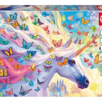 Puzzle Rainbow Unicorn Educa 500 darabos éa Fix ragasztó kép