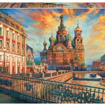Puzzle Saint Petersburg Educa 1500 darabos és Fix ragasztó 11 évtől kép