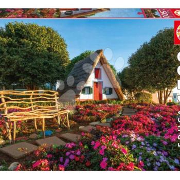 Puzzle Santana Madeira Educa 1500 darabos és Fix ragasztó kép