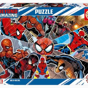 Puzzle Spiderman Beyond Amazing Educa 1000 dielov a Fix lepidlo EDU19487 kép