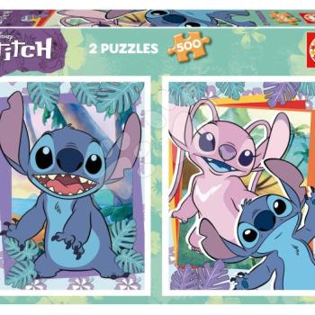 Puzzle Stitch Educa 2x500 darabos és Fix ragasztó kép