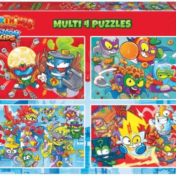 Puzzle Superthings Multi 4 Educa 50-80-100-150 darabos 6 évtől kép