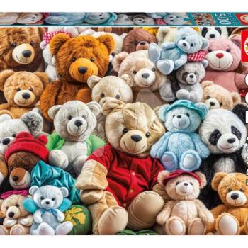 Puzzle Teddy Bears Educa 500 darabos és Fix ragasztó kép