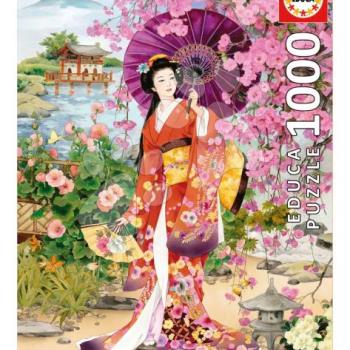 Puzzle Teien Haruyo Morita Educa 1000 darabos és Fix ragasztó kép
