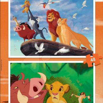 Puzzle The Lion King Disney Educa 2x48 darabos 4 évtől kép