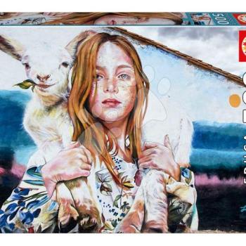 Puzzle The Shepherdess Lily Brick Educa 500 darabos és Fix ragasztó kép