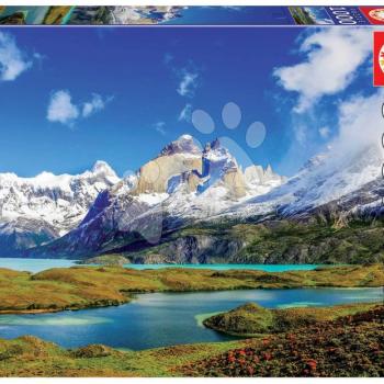 Puzzle Torres del Paine, Patagonia Educa 1000 darabos és Fix ragasztó kép