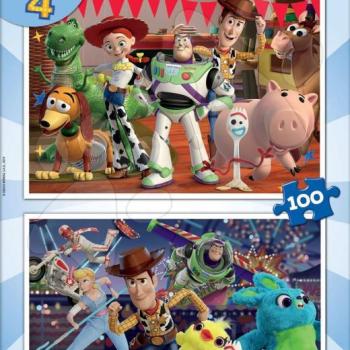 Puzzle Toy Story 4 Educa 2x100 darabos 6 évtől kép