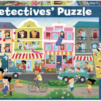 Puzzle Város Detectives Busy Town Educa találj 30 tárgyat 50 darabos 4 évtől kép