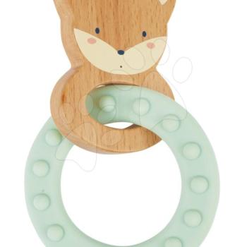Rágóka fa rókával My Fox Teething Ring Home Kaloo szilikon karikával 14 cm 0 hó-tól kép