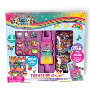 Rainbow Loom, Cute-tique gumikarkötőkészítő szett, kincsesbánya kép