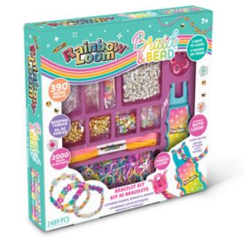 Rainbow Loom, gumikarkötőkészítő gyöngyökkel kép