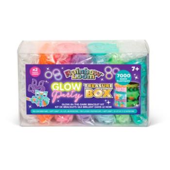 Rainbow Loom, sötétben világító gumikarkötőkészítő kép