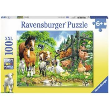Ravensburger: Állati buli 100 darabos XXL puzzle kép