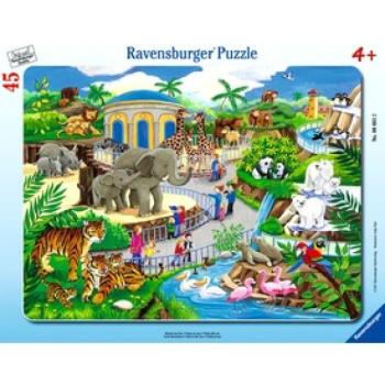 Ravensburger Állatkerti séta 45 darabos puzzle kép