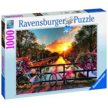 Ravensburger: Amszterdami bicikli túra 1000 darabos puzzle kép