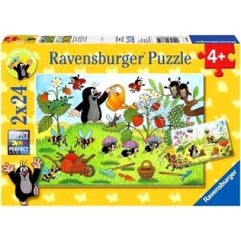 Ravensburger Kisvakond a kertben 2 x 24 db puzzle kép