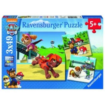 Ravensburger: Mancs őrjárat 3 x 49 darabos puzzle kép