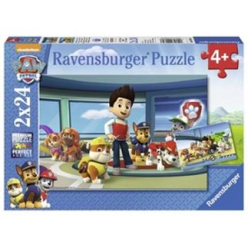 Ravensburger: Mancs őrjárat jó szimat 2 x 24 darabos puzzle kép