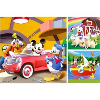 Ravensburger Mikiegér klubháza 3 x 49 db-os puzzle kép