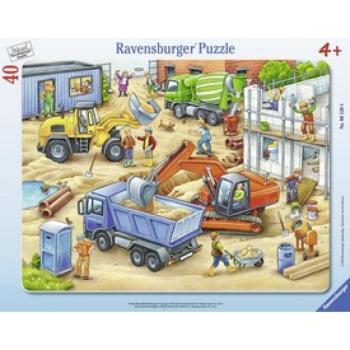 Ravensburger Nagy munkagépek 40 darabos puzzle kép