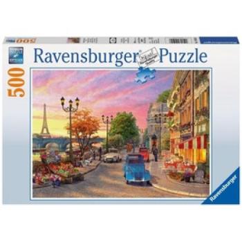 Ravensburger: Párizsi este 500 darabos puzzle kép