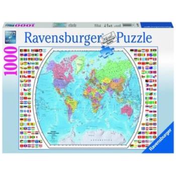 Ravensburger Politikai világtérkép 1000 db puzzle kép