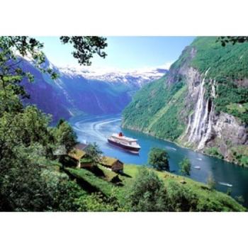Ravensburger: Puzzle 1 000 db - Norvég fjordok kép