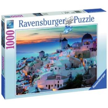 Ravensburger: Puzzle 1 000 db - Santorini kép
