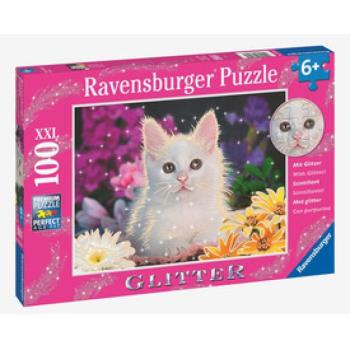 Ravensburger Puzzle 100 db - Csillámcicák kép