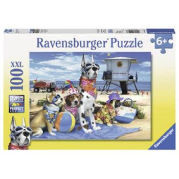 Ravensburger: Puzzle 100 db - Kutyák a strandon kép