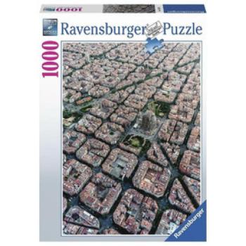 Ravensburger Puzzle 1000 db Barcelona madártávlatból kép