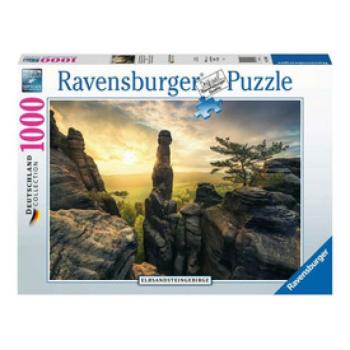 Ravensburger Puzzle 1000 db - Erleuchtung-Elbsandsteing kép