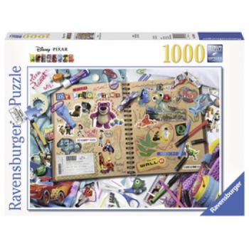 Ravensburger: Puzzle 1000 db - Könyvespolc kép