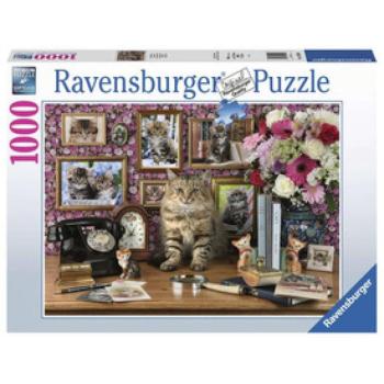 Ravensburger Puzzle 1000 db - Macskáim kép