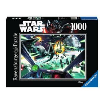 Ravensburger Puzzle 1000 db - Star Wars:X-Wing Cockpit kép