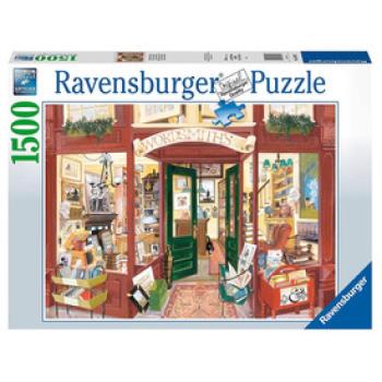 Ravensburger Puzzle 1500 db Wordsmith könyvesboltja kép