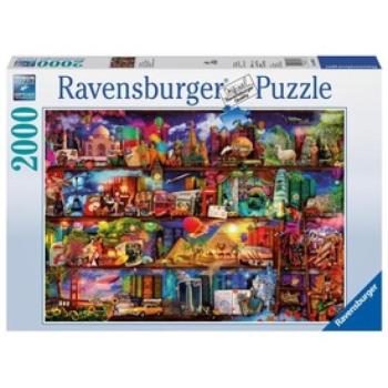 Ravensburger: Puzzle 2 000 db - Könyvek világa kép