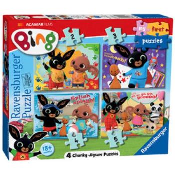 Ravensburger Puzzle 2 /3 /4 /5 db - Bing nyuszi első kirakóm kép