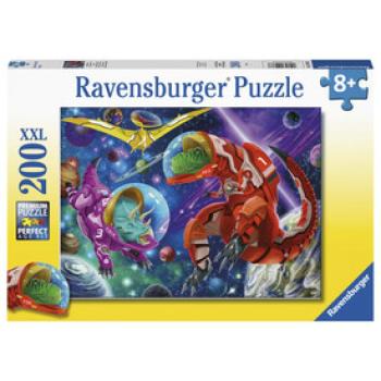 Ravensburger: Puzzle 200 db - Dínók az űrben kép