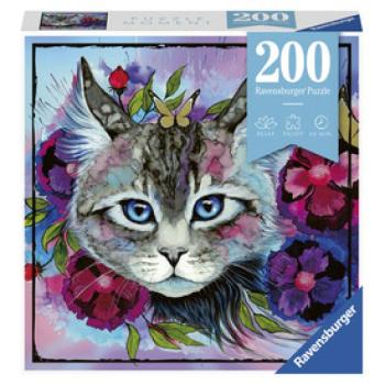 Ravensburger: Puzzle 200 db - Macskaszem kép