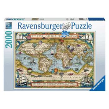 Ravensburger: Puzzle 2000 db - A világ körül kép