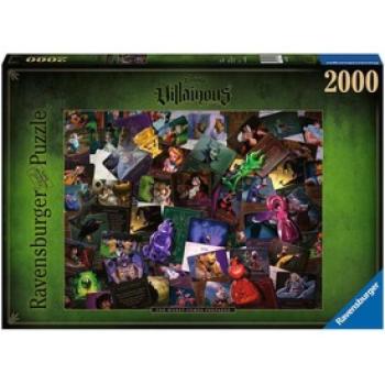 Ravensburger: Puzzle 2000 db - Disney a Gonoszok kép