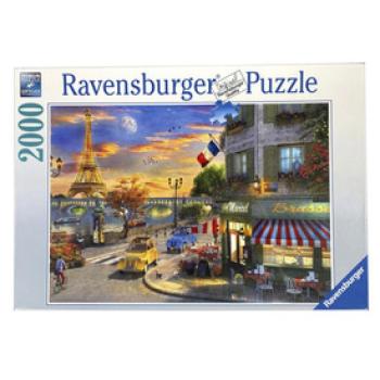 Ravensburger: Puzzle 2000 db - Romantikus este Párizsban kép