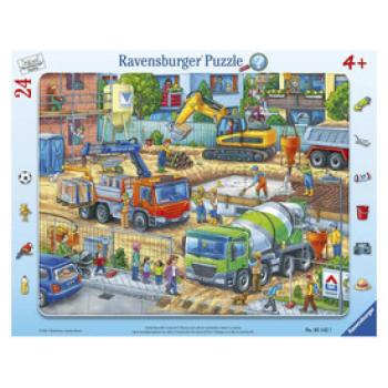 Ravensburger: Puzzle 24 db - Építkezés kép